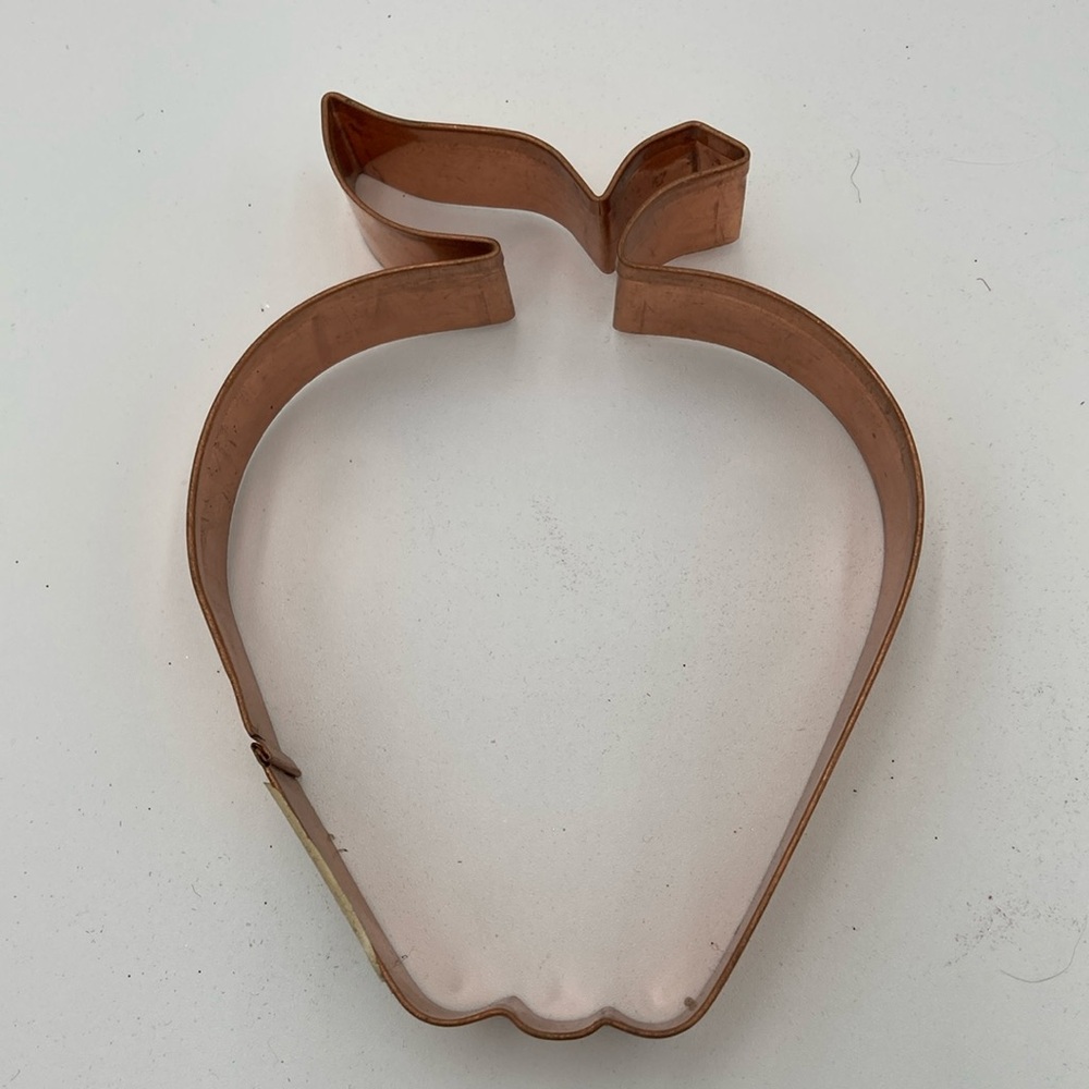 Copper Apple Cookie Cutter